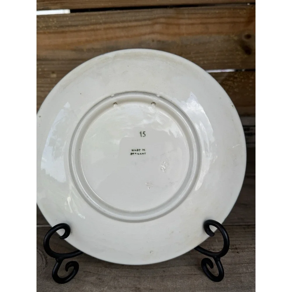 Decorative Plate Country Cottage Made in‎ Germany Ready to Hang 9